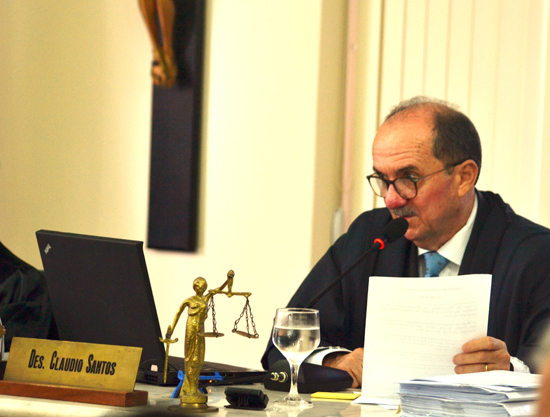 Desembargador Cláudio Santos distribuiu resolução para análise do Pleno